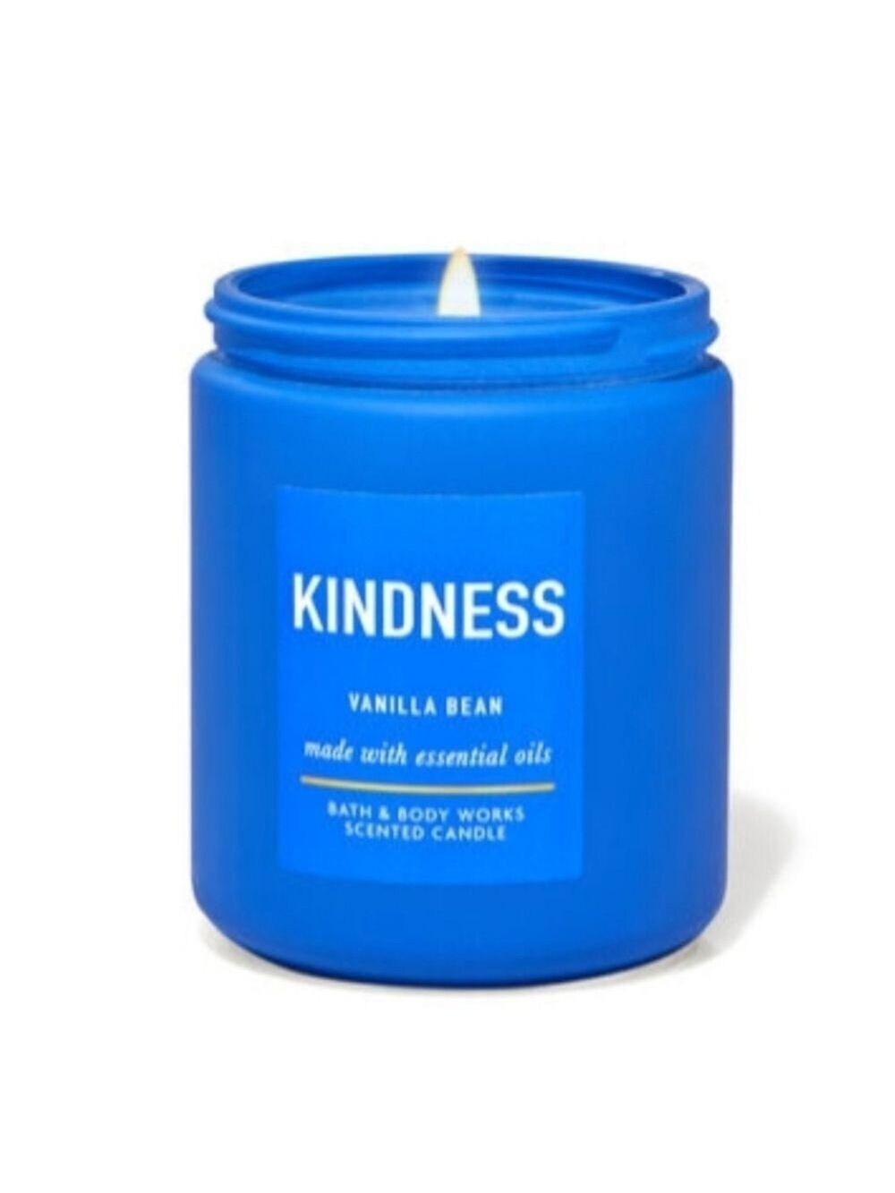 💙 "KINDNESS" VANILLA BEAN SINGLE WICK CANDLE